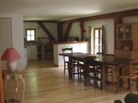 La salle � manger, la cuisine am�ricaine