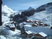 la vue depuis le balcon