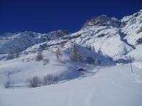 les pistes de ski alpin